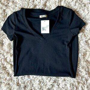 Brand new black midi dress size small